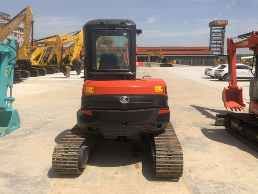 2016 KUBOTA KXU55 Excavadora usada com motor e capacidade de 0.2 baldes