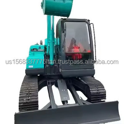 Kobelco SK75-8 Excavadora hidráulica em bom estado de conservação e peso operacional de 9 toneladas