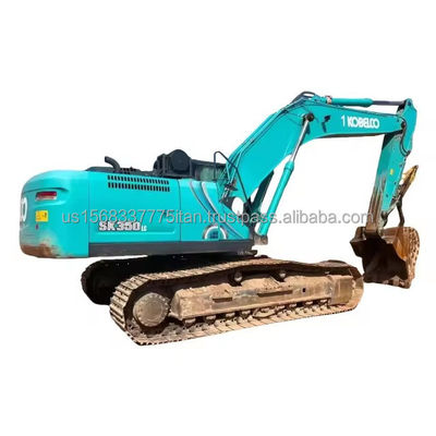 Válvula hidráulica original de segunda mão Excavadora Kobelco SK350 de 35 toneladas com bom desempenho