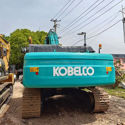 Válvula hidráulica original de segunda mão Excavadora Kobelco SK350 de 35 toneladas com bom desempenho