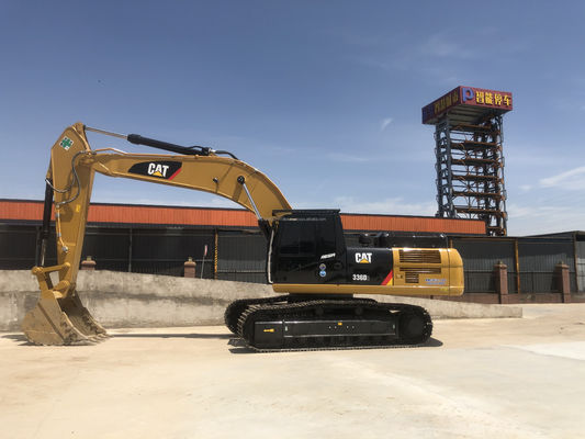 CAT 336D2 Excavadora usada com cilindro hidráulico original e capacidade de balde de 1,8 M3