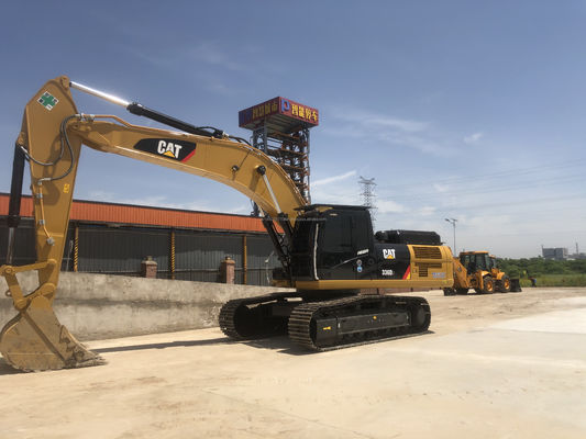 CAT 336D2 Excavadora usada com cilindro hidráulico original e capacidade de balde de 1,8 M3