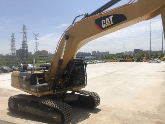 CAT 336D2 Excavadora usada com cilindro hidráulico original e capacidade de balde de 1,8 M3