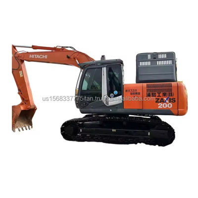 Excavadora Hitachi ZX200 Hipercinese e capacidade de 20 toneladas para lojas de materiais de construção