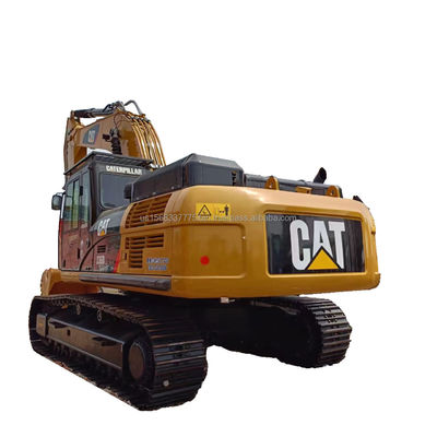 CAT 336D Excavadora usada Máquinas de construção de 36 toneladas com cilindros hidráulicos originais