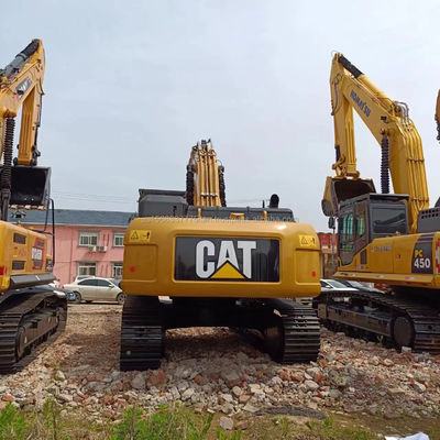 CAT 336D Excavadora usada Máquinas de construção de 36 toneladas com cilindros hidráulicos originais