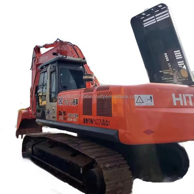 Excavadora usada Hitachi ZX350 com peso operacional de 35TON e capacidade de balde de 1,38M3