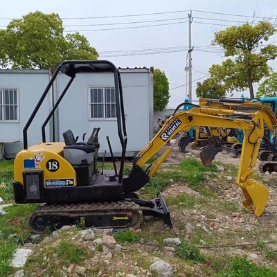 Usado Komatsu PC18 Mini Excavator Crawler Excavator de 1,8 toneladas 0-2000 Horas de trabalho 11,2 kW