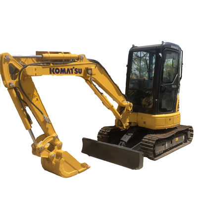 11.2 kw Komatsu PC35 Mini Excavador Usado Excavadora Crawler 3.5Ton Excavador Harga Excavador