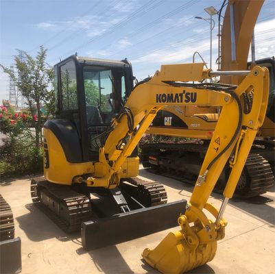 11.2 kw Komatsu PC35 Mini Excavador Usado Excavadora Crawler 3.5Ton Excavador Harga Excavador