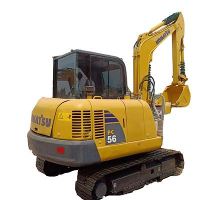 Original bomba hidráulica Komatsu PC56 5.6Ton Mini Excavador Excavadora do Japão