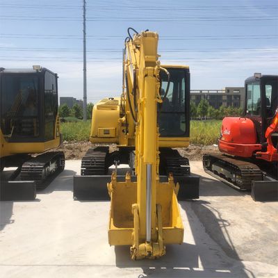 2016 Ano Komatsu PC60 6Ton Mini Hydraulic Excavator Crawler Excavator Excelente e bom