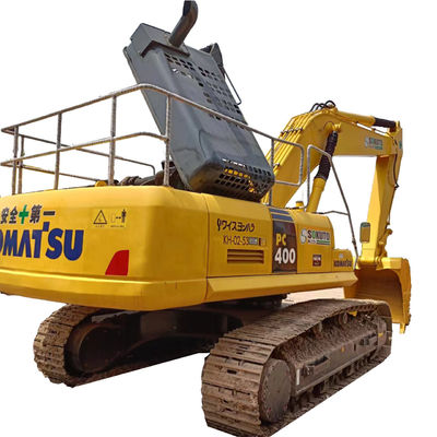 40t KOMATSU PC 400 PC400-8 Excavadora usada em bom estado com bomba hidráulica original