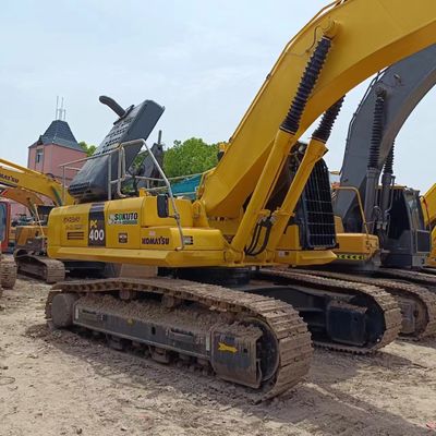 40t KOMATSU PC 400 PC400-8 Excavadora usada em bom estado com bomba hidráulica original