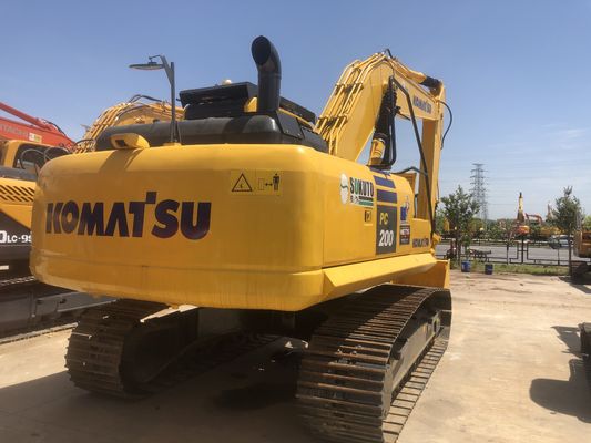 Excavadora original Komatsu PC200 20TON Excavadora usada com capacidade de balde de 1,2M3