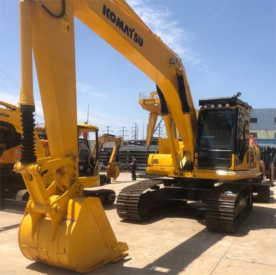 Excavadora usada Komatsu PC200 com 0-2000 horas de trabalho e 20000 kg de peso da máquina