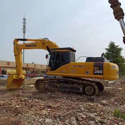 Excavadora usada em bom estado PC350 PC300 PC360 com peso operacional de 35 toneladas do Japão