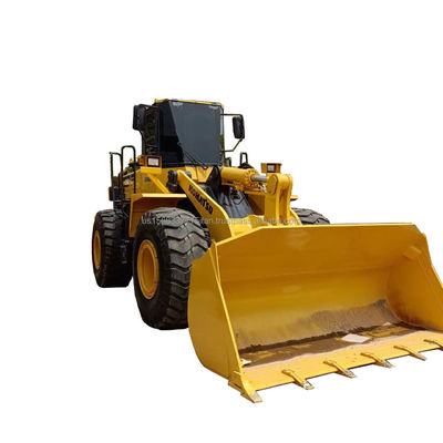 Komatsu WA 380 carregador usado em lojas de materiais de construção com excelente desempenho