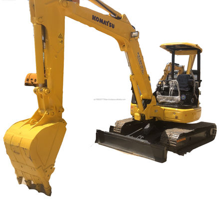 Excavadora usada Komatsu PC50 sem piloto Caminhão de rastreamento Hidráulico 6TON Peso operacional