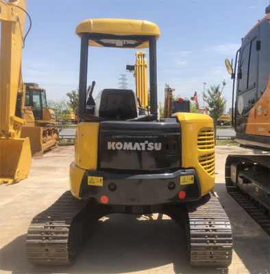 Excavadora usada Komatsu PC50 sem piloto Caminhão de rastreamento Hidráulico 6TON Peso operacional