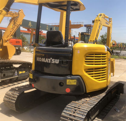 Excavadora usada Komatsu PC50 sem piloto Caminhão de rastreamento Hidráulico 6TON Peso operacional