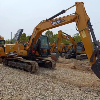 Excavadora Sany155 SY 95 C PRO com bomba hidráulica original e capacidade de balde de 0,6M3