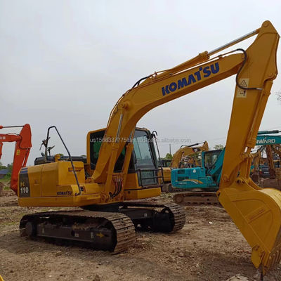 Excavadora Komatsu PC110-8 Japão Usado Crawler Hidráulico com motor de 65kw