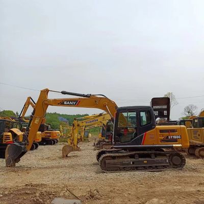 Excavadora original de cilindro hidráulico Sany SY155C 15,5TON para o mercado 15000 kg de peso