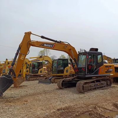 Excavadora original de cilindro hidráulico Sany SY155C 15,5TON para o mercado 15000 kg de peso