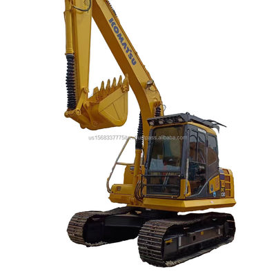 Shanghai Excavator usado Komatsu PC130 13 toneladas em bom estado válvula hidráulica original