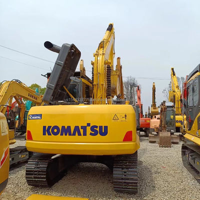 Shanghai Excavator usado Komatsu PC130 13 toneladas em bom estado válvula hidráulica original