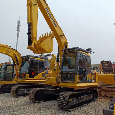 Shanghai Excavator usado Komatsu PC130 13 toneladas em bom estado válvula hidráulica original