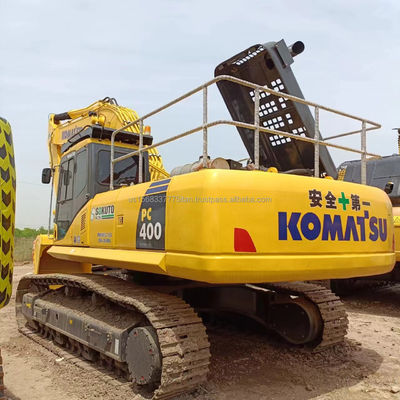 Excavadora Komatsu PC400-7 Usada Máquina de Escavação de 40 toneladas em Xangai 2016 Em bom estado