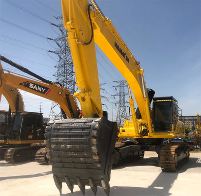 Excavadora usada Komatsu PC450 2016 Japão Máquina de rastreamento hidráulico Peso 40000 KG