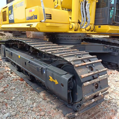 Excavadora usada Komatsu PC450-7 com poucas horas de trabalho e capacidade de balde 2M3