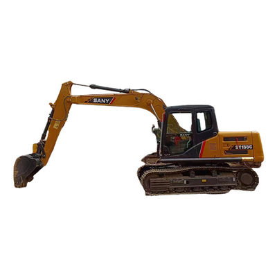 Excavadora Sany Sy155c com cilindro hidráulico original usado com 0-2000 horas de trabalho