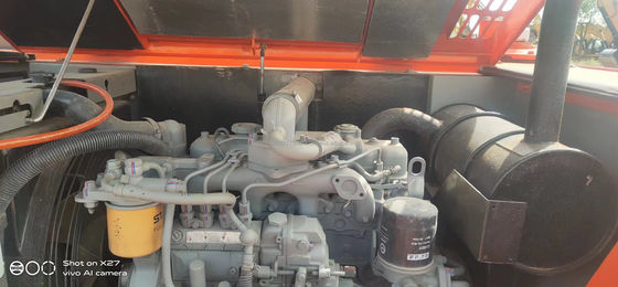 Excavadora usada Hitachi ZX70 com válvula hidráulica original e peso operacional de 10 toneladas