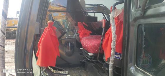 Excavadora usada Hitachi ZX70 com válvula hidráulica original e peso operacional de 10 toneladas