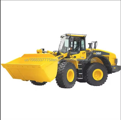 Komatsu WA 380 carregador original usado com grande desempenho em lojas de materiais de construção