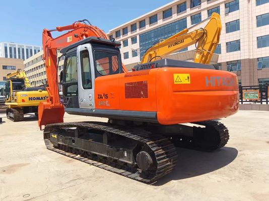 24 toneladas 2016 Hitachi ZX240 máquina de escavadeira de segunda mão para a sua construção