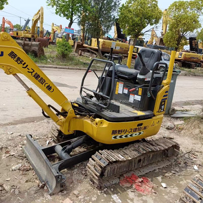 Komatsu PC18MR Mini Excavadora Usada Excavadora Hidráulica Crawler 1865 KG Peso da máquina