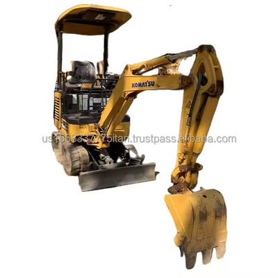 Komatsu PC18MR Mini Excavadora Hidráulica Excavadora Usada Harga Crawler Ano 2016 0.13M3