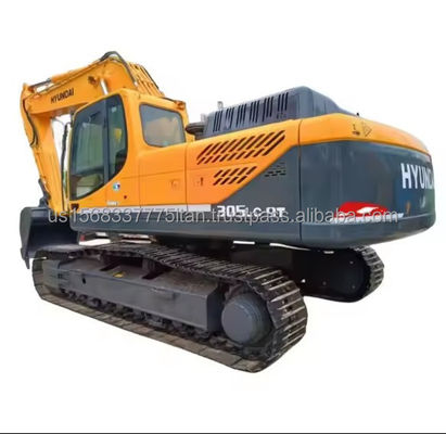 Excavadora de 30 toneladas 305 Crawler com 0-2000 Horas de Trabalho na Coreia Usada Hyundai 305LC-9T
