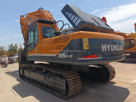 Excavadora de 30 toneladas 305 Crawler com 0-2000 Horas de Trabalho na Coreia Usada Hyundai 305LC-9T