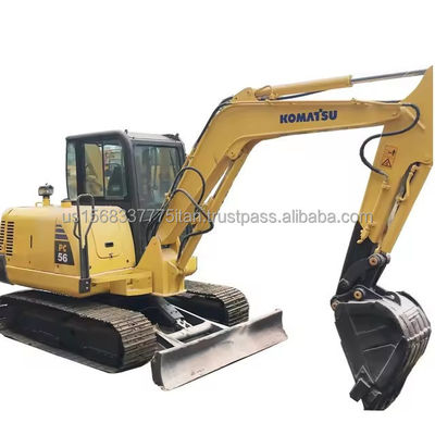Válvula hidráulica original Komatsu PC56-7 Excavadora de segunda mão