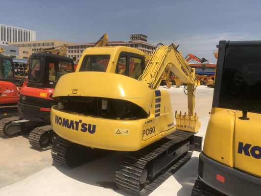 6TON Komatsu PC60 Usado Excavator Crawler para suas necessidades de equipamentos pesados