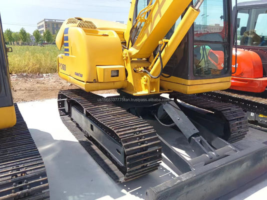 Bom estado Komatsu PC60 Excavador usado 40kw e Horas de trabalho baixas 0-2000