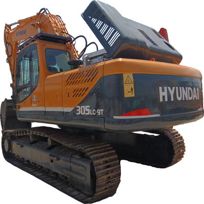 Hyundai305 Excavadora direito usado Hyundai cilindro hidráulico máquina original peso 30500 KG