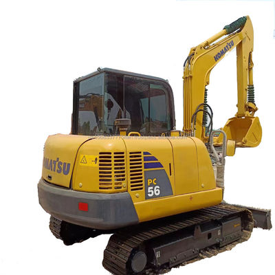 6TON Peso de operação Excavadora hidráulica Crawler Excavadora original Komatsu PC60 Usada