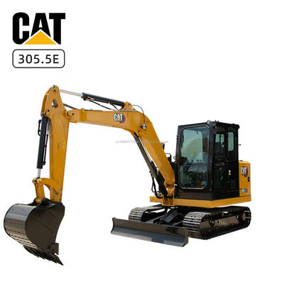 Mini Excavadora Hidráulica Cat 305.5E2 5t Usada Caterpillar Bomba Hidráulica Original